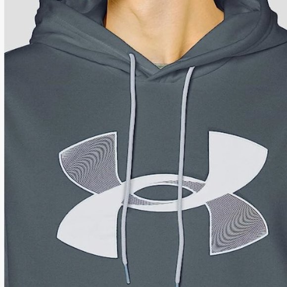 Under Armour Men's Armour Fleece Big Logo Hoodie size medium - Picture 2 of 3